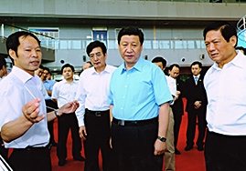 中共中央总书记、国家主席、中央军委主席习近平听取乐竞平台工作情况汇报